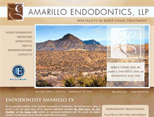 Tablet Screenshot of amarilloendo.com